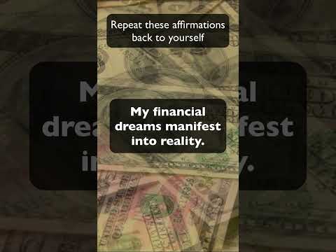 MONEY Affirmations That Work FAST | Manifest Cash in 24 Hours #moneymindset