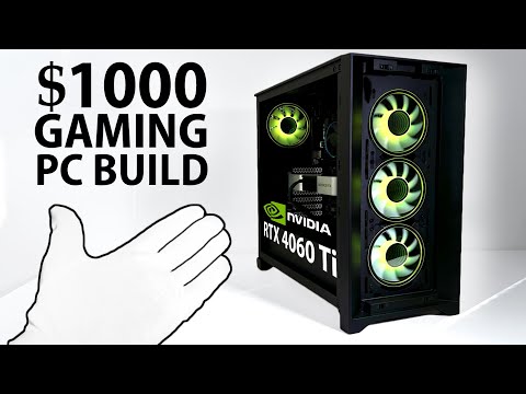 Building a $1000 budget Gaming PC (2023)