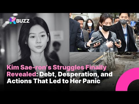 Kim Sae-ron’s Struggles Finally Revealed: Debt, Desperation, and Actions That Led to Her Panic