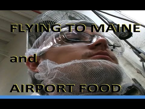 Airport Food Review - TRIP TO MAINE pt 1