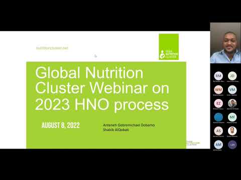 GNC Webinar on the 2023 Humanitarian Needs Overview HNO process