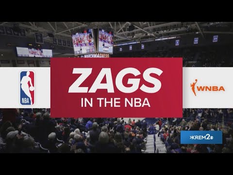 Zags in the NBA and WNBA