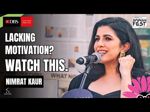 What Is My Purpose by Nimrat Kaur | Motivational | Spoken Fest 2024