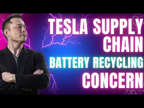 Why battery recycling a concern ? Tesla battery Supply Chain Case Study | Business SCM Analysis