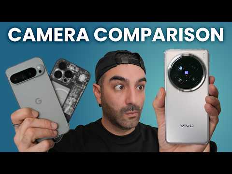 Vivo X200 PRO vs iPhone 16 PRO vs Pixel 9 PRO - CAMERA COMPARISON ( London )