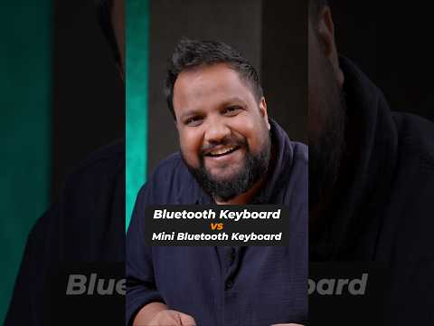 பெரிய Bluetooth Keyboard vs சின்ன Bluetooth Keyboard 😱 #shorts