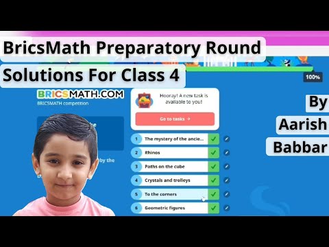 BRICSMATH PREPARATORY ROUND 2021 SOLUTIONS FOR CLASS 4