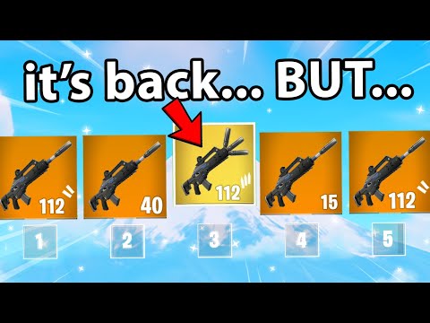 Fortnite's Best Weapon is Back