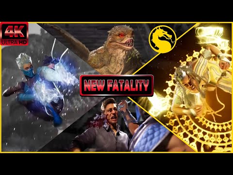 MORTAL KOMBAT 1 -  All NEW Fatalities - X Rays Faction - MK1 NEW Fatalities 4K