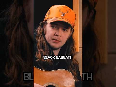 Billy Strings on Black Sabbath #guitar #guitarist #metalmusic #shorts