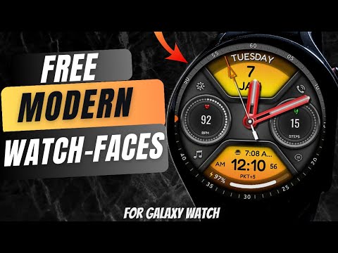 Top Free Modern Looking WatchFaces For Galaxy Watch 7 & Galaxy Watch 4/5/6