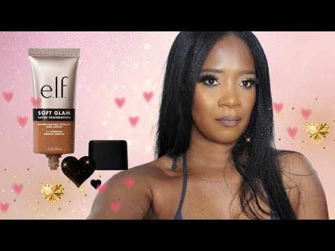 Face of The Week Feat New Elf Soft Glam Satin Foundation.