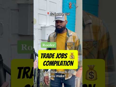 Curious how much #tradejobs pay? Watch this compilation to find out! #salarytransparentstreet