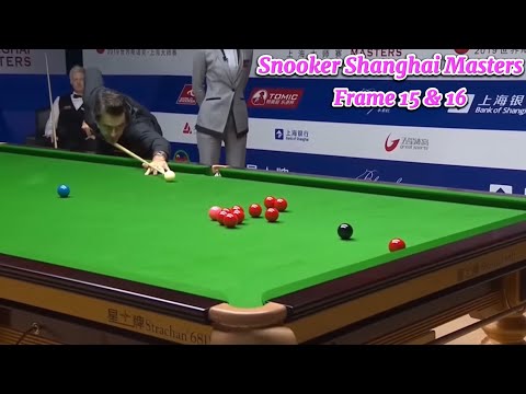 Snooker Shanghai Masters Ronnie O’Sullivan Vs Neil Robertson ( frame 14, 15 & 16).