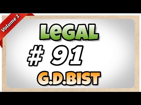 # 91 | 110 wpm | Legal | G.D.Bist | Volume 1