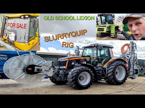 FASTRAC PROGRESS - SLURRYQUIP RIG! - CLAAS AXION And TONS MORE