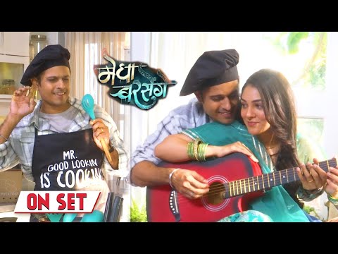 Megha Barsenge ON SET: Megha Ke Liye Arjun Banaa CHEF | Megha & Arjun Romantic Moments