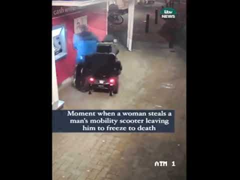 Monkey steals mans scooter and let him freeze to death  #redpill #mgtow