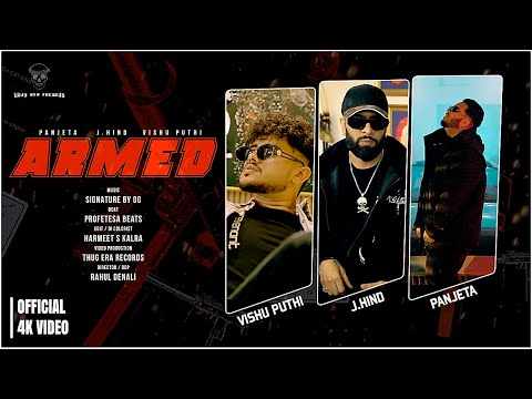 Armed (Official Video) Panjeta Ft J.Hind | Vishu Puthi | Armed & Dangerous | New Haryanvi Song 2024