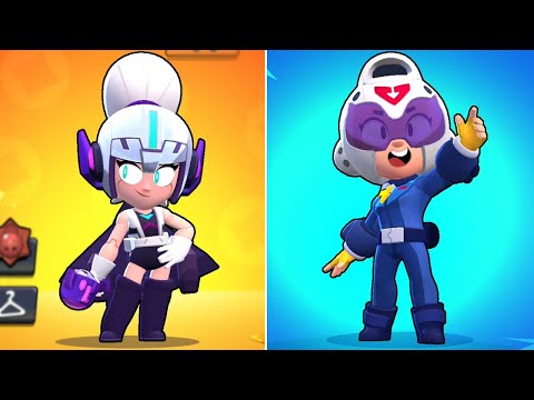 JET NO.6 JANET &  ACE PILOT MAX | New Brawl Stars China Skins