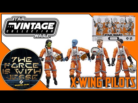 X-WING PILOTS 4-PACK - STAR WARS THE VINTAGE COLLECTION