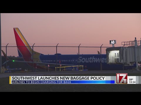 Southwest Airlines to start charging baggage fees