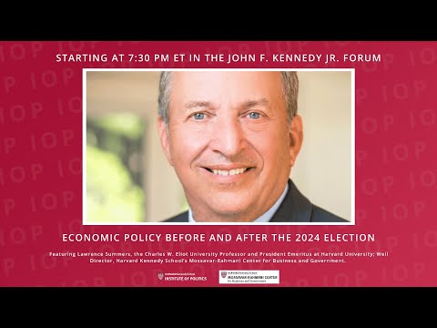 Economic Policy Before and After the 2024 Election