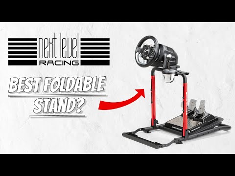 BEST FOLDABLE WHEEL STAND for 149$! - Next Level Racing Wheel Stand Lite 2.0