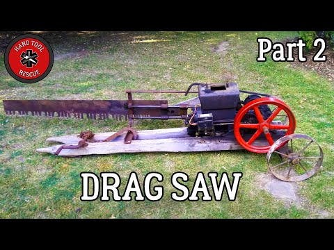 Antique Drag Saw [Restoration] - Part 2: Will It Run?