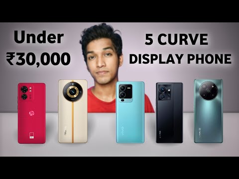 5 Best Curved Display 5G Phones Under 30,000 | in Hindi