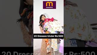 20 Meesho Dresses Under Rs:500 Only #meesho #dresses #haul