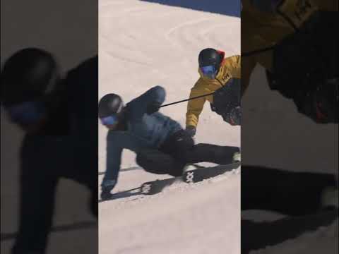 Skiing doesn’t get much better than this! Davos slopes with Tim & Jim.