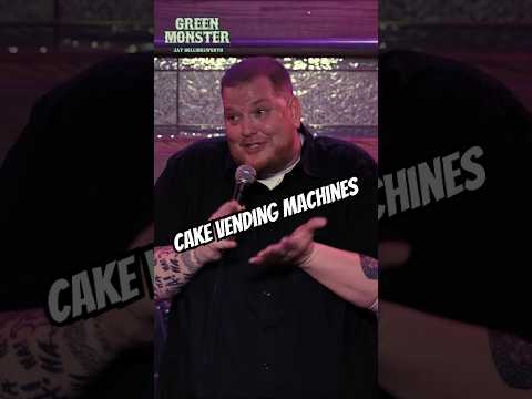 Cake Vending Machines 🎤: Big Irish Jay Hollingsworth #comedian #standupcomedy #vendingmachine