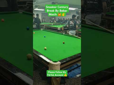 Snooker Century Break By Babar Masih | Snooker Best Shots | Best Snooker Shots | Snooker Break 128