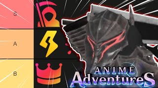 Trait Tier List | Anime Adventures