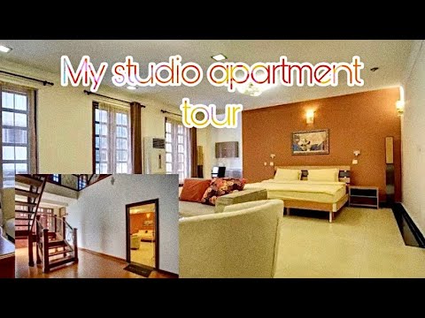 BEST Airbnb in Ghana ! Studio apartment tour.