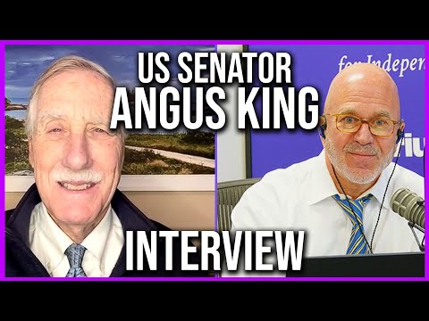 Maine's 1st Independent Senator Angus King Weighs in on Today's America