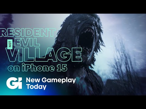 How Does Resident Evil Village Run on iPhone 15? | New Gameplay Today