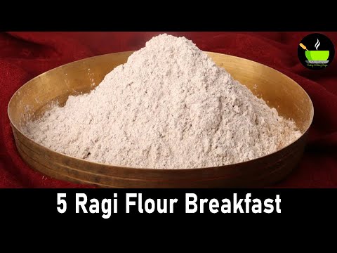 5  Ragi Flour Breakfast Recipes | Ragi Recipes | Nachni Recipes | Finger Millet Recipes | Breakfast