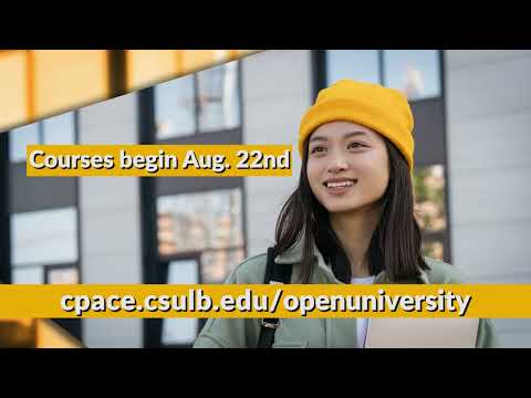 CSULB 2022 Fall Open University