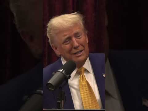 Trump says Joe Rogan is not a “Kamala person” #joerogan #jre #jreclips #jrefans #jreshorts #joerogan