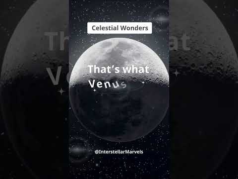 Backward Spinning Planet: Venus’s Unique Trait!#Celestial Bodies #SpaceExploration #shorts