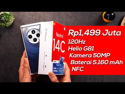 Rp1.499 Juta! Unboxing + tes gaming kamera Redmi 14C Indonesia!