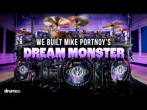 We Built Mike Portnoy's “Dream Monster” Drum Kit