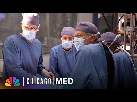 Archer Operates on a Pregnant Woman While Asher Delivers Her Baby | Chicago Med | NBC