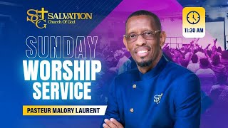 11:30AM Worship Service | Salvation Church of God | 3/16/2025 | Pasteur Malory Laurent