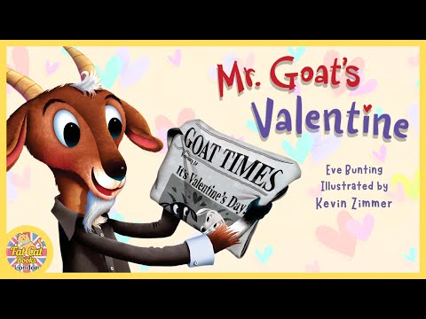 Mr Goat's Valentine, Valentine’s day animated story#readaloud #bedtimestories #storytime #toddlers