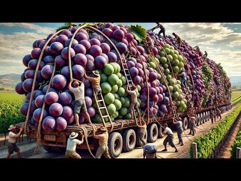 17 Most Amazing Fruit and Vegetable Harvests by Farmers - Harvesting Technology