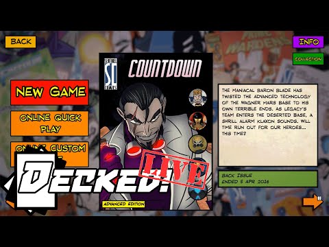 Decked! Live: Countdown | Sentinels of the Multiverse: The Video Game Weekly One-Shot