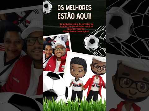 Topo de bolo futebol